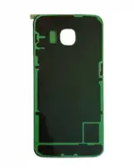 Capac Spate Sticla Samsung Galaxy S6 Refurbished (AT&T Logo) (Black Sapphire) - imagine 3