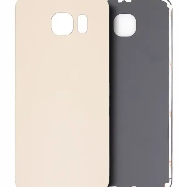 Capac Spate Sticla Samsung Galaxy S6 Service Pack Original (Gold Platinum)