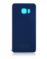 Capac Spate Sticla Samsung Galaxy S6 Edge Service Pack Original (Black Sapphire) - imagine 2