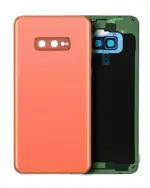 Capac Spate Sticla Samsung Galaxy S10E Service Pack Original (Flamingo Pink)