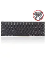 Tastatura Laptop A1706 MacBook Pro 13-inch 2016 Apple A1706/A1707 Backlight & Screws US English