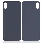 Capac Spate Sticla iPhone XS Max (No Logo) (Space Gray)