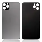 Capac Spate Sticla iPhone 11 Pro (No Logo) (Space Gray)