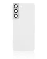 Capac Spate Sticla Samsung Galaxy S22 5G AMPlus (No Logo) (White) - imagine 2