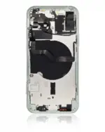 Capac Spate Sticla iPhone 12 AMPlus (No Logo) (Green) - imagine 3