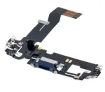 Cablu Flex Port Incarcare Cu Placa iPhone 12 / 12 Pro Premium (Pacific Blue) - imagine 3