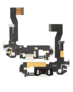 Cablu Flex Port Incarcare Cu Placa iPhone 12 / 12 Pro Premium (Gold) - imagine 3