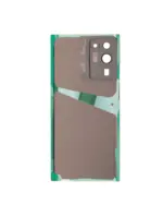 Capac Spate Sticla Samsung Galaxy Note 20 Ultra AMPlus (No Logo) (White) - imagine 2