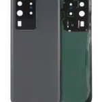 Capac Spate Sticla Samsung Galaxy S20 Ultra Service Pack Original (Cosmic Gray)