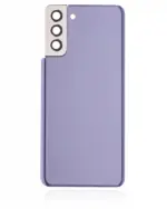 Capac Spate Sticla Samsung Galaxy S21 Plus Service Pack Original (Phantom Violet) - imagine 2