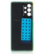 Capac Spate Sticla Samsung Galaxy A53 5G (A536) AMPlus (Black) - imagine 4