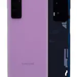 Capac Spate Sticla Samsung Galaxy S20 FE 5G Service Pack Original (Cloud Lavender)