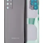 Capac Spate Sticla Samsung Galaxy S20 Plus Service Pack Original (Cosmic Black)