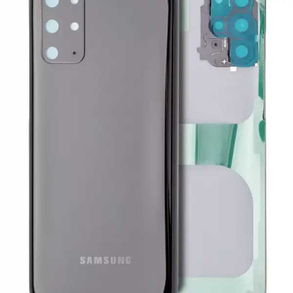 Capac Spate Sticla Samsung Galaxy S20 Plus Service Pack Original (Cosmic Black)