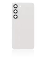 Capac Spate Sticla Samsung Galaxy S23 5G AMPlus (No Logo) (Cream) - imagine 2