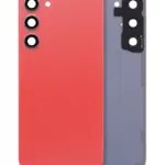 Capac Spate Sticla Samsung Galaxy S23 Plus 5G AMPlus (No Logo) (Orange)