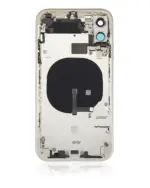 Capac Spate Sticla iPhone 11 AMPlus (No Logo) (White) - imagine 2