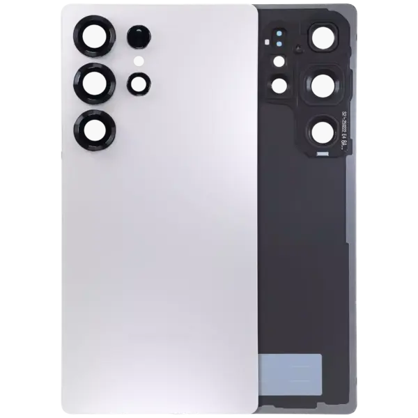 Capac Spate Sticla cu Geam Camera Samsung Galaxy S25 Ultra 5G Original Service Pack (Titanium Pink Gold)
