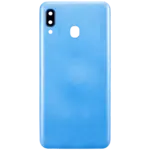 Capac Spate Sticla Samsung Galaxy A30 AMPlus (Blue) - imagine 3