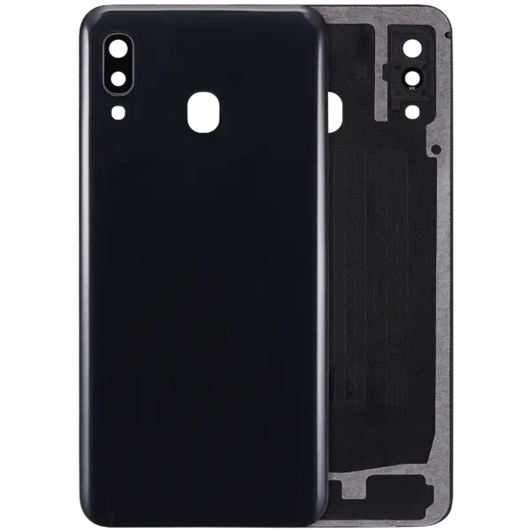 Capac Spate Sticla Samsung Galaxy A30 AMPlus (Black)