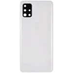 Capac Spate Sticla Samsung Galaxy A51 4G AMPlus (Prism Crush White) - imagine 2