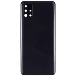 Capac Spate Sticla Samsung Galaxy A51 4G AMPlus (Prism Crush Black) - imagine 2