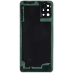 Capac Spate Sticla Samsung Galaxy A51 4G AMPlus (Prism Crush Black) - imagine 3