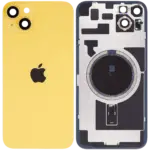 Capac Spate Sticla iPhone 14 Plus Original (Yellow)