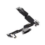 Cablu Flex Port Incarcare Cu Placa iPhone 15 Plus Premium (Black) - imagine 3