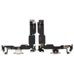 Cablu Flex Port Incarcare Cu Placa iPhone 15 Plus Premium (Pink) - imagine 2