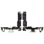 Cablu Flex Port Incarcare Cu Placa iPhone 15 Plus Premium (Yellow) - imagine 2