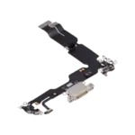 Cablu Flex Port Incarcare Cu Placa iPhone 15 Plus Premium (Yellow) - imagine 3