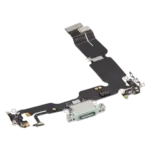 Cablu Flex Port Incarcare Cu Placa iPhone 15 Plus Premium (Green) - imagine 3