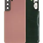 Capac Spate Sticla Samsung Galaxy S21 Plus Service Pack Original (Phantom Pink)