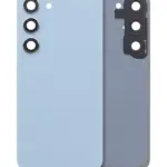 Capac Spate Sticla Samsung Galaxy S23 5G AMPlus (No Logo) (Blue)