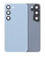 Capac Spate Sticla Samsung Galaxy S23 5G AMPlus (No Logo) (Blue)