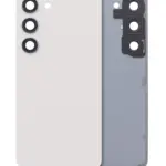 Capac Spate Sticla Samsung Galaxy S23 5G AMPlus (No Logo) (Cream)