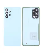 Capac Spate Sticla Samsung Galaxy A53 5G (A536) Refurbished (Blue) - imagine 2
