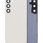 Capac Spate Sticla Samsung Galaxy S23 Plus Service Pack Original (Cream)