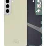 Capac Spate Sticla Samsung Galaxy S22 Service Pack Original (Cream)