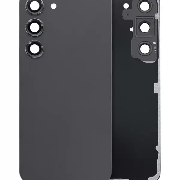 Capac Spate Sticla Samsung Galaxy S23 5G AMPlus (Phantom Black)