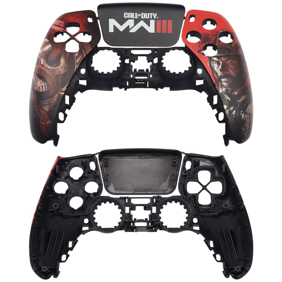 Ps5 Custom Controller Cod Carcasa Controller PS5 DualSense – Faceplate Custom Call of Duty 3 Red ...