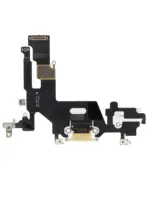 Cablu Flex Port Incarcare Cu Placa iPhone 11 Premium (White) - imagine 3