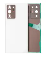 Capac Spate Sticla Samsung Galaxy Note 20 Ultra AMPlus (No Logo) (White)