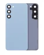 Capac Spate Sticla Samsung Galaxy S23 Plus 5G AMPlus (No Logo) (Blue)