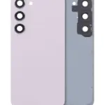 Capac Spate Sticla Samsung Galaxy S23 5G AMPlus (No Logo) (Lavander)