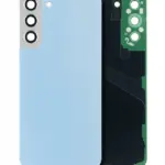 Capac Spate Sticla Samsung Galaxy S22 Plus 5G AMPlus (No Logo) (Sky Blue)