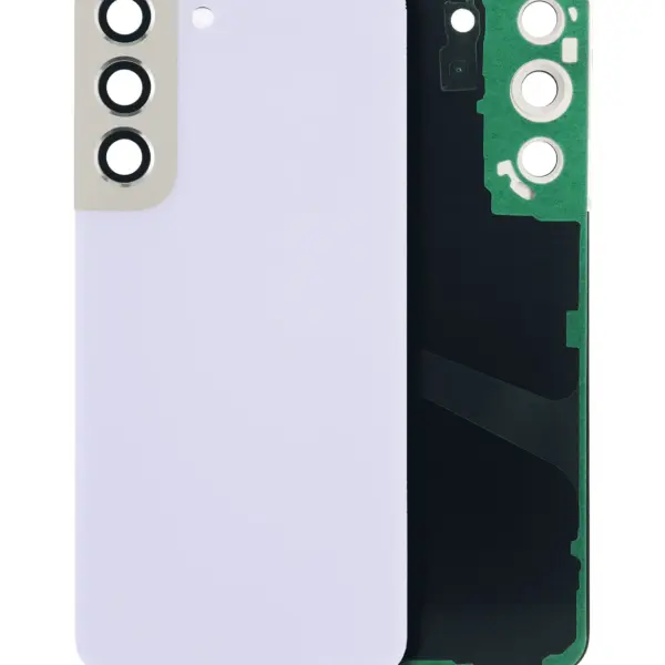 Capac Spate Sticla Samsung Galaxy S22 5G AMPlus (No Logo) (Violet)