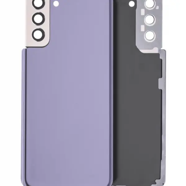 Capac Spate Sticla Samsung Galaxy S21 Plus Service Pack Original (Phantom Violet)