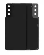 Capac Spate Sticla Samsung Galaxy S21 Plus Service Pack Original (Phantom Black)